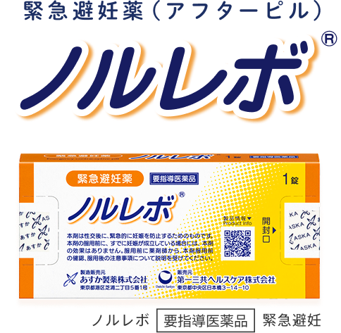 緊急避妊薬ノルレボ
